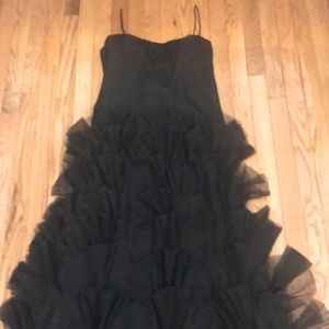 Vera Wang black evening gown